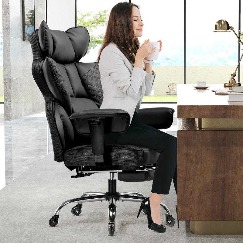 GTPLAYER Office Chair Wheels Set of 5 3Inch Casters for Hardwood Floors and Carpet,150 Lbs Load Capacity, Universal Fit for Most Chairs Heavy Duty Parts