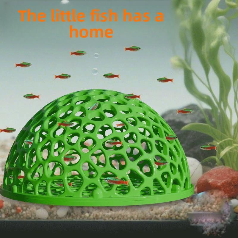 Aquarium fish and shrimp shelter house creative turtle shelter house fish tank landscaping decoration item fish and shrimp breeding