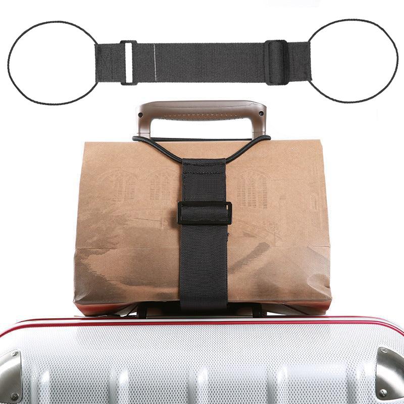 4-Piece Set Adjustable Luggage Connector Straps, Rainbow Travel Bands, Secure Storage Anti-Theft Straps, Multi-Functional Strong Straps