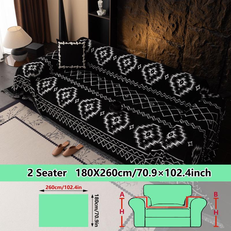European Style Thickened Chenille Sofa Cover Blanket, Couch Covers, Warm Design, Multiple Colors & Sizes Available, Perfect for Living Room Decor
