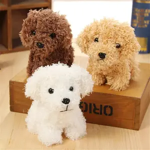 3Colors, Plush Dog Toy , 8CM Small Keychain Gift Small Doll , Stuffed Animal Bag Keys Pendant Charm