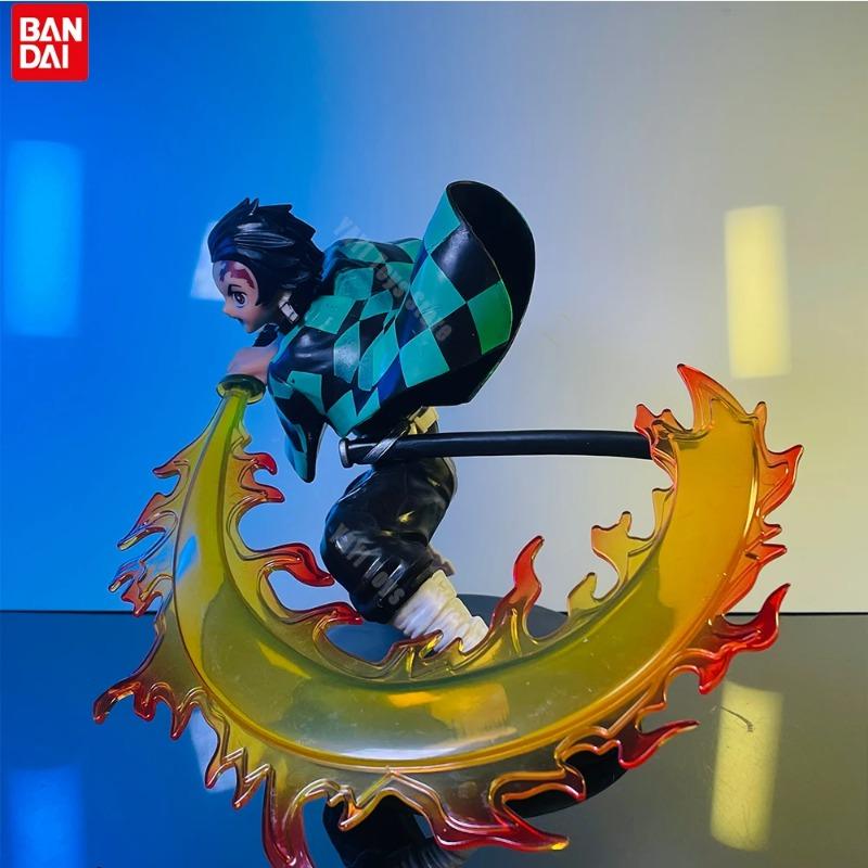 Hot Demon Slayer Anime Figure Tanjirou Agatsuma Zenitsu Kyoujurou Anime Model  Action Figure PVC collection Toy for Kids Gift