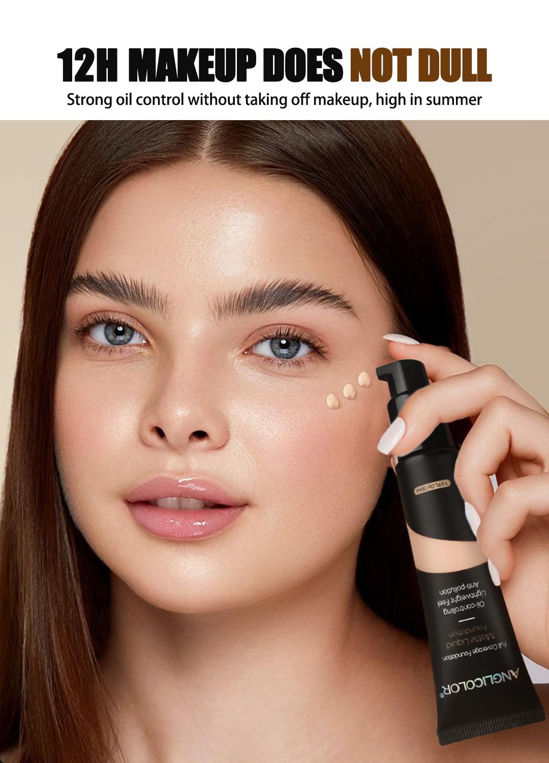 "True Match Foundation Bundle: Hydrating Matte Liquid Foundation and Concealer - Perfecting Makeup with Tinted Serum for a Flawless Finish skintint Cosmetic Moisturizer Moisture