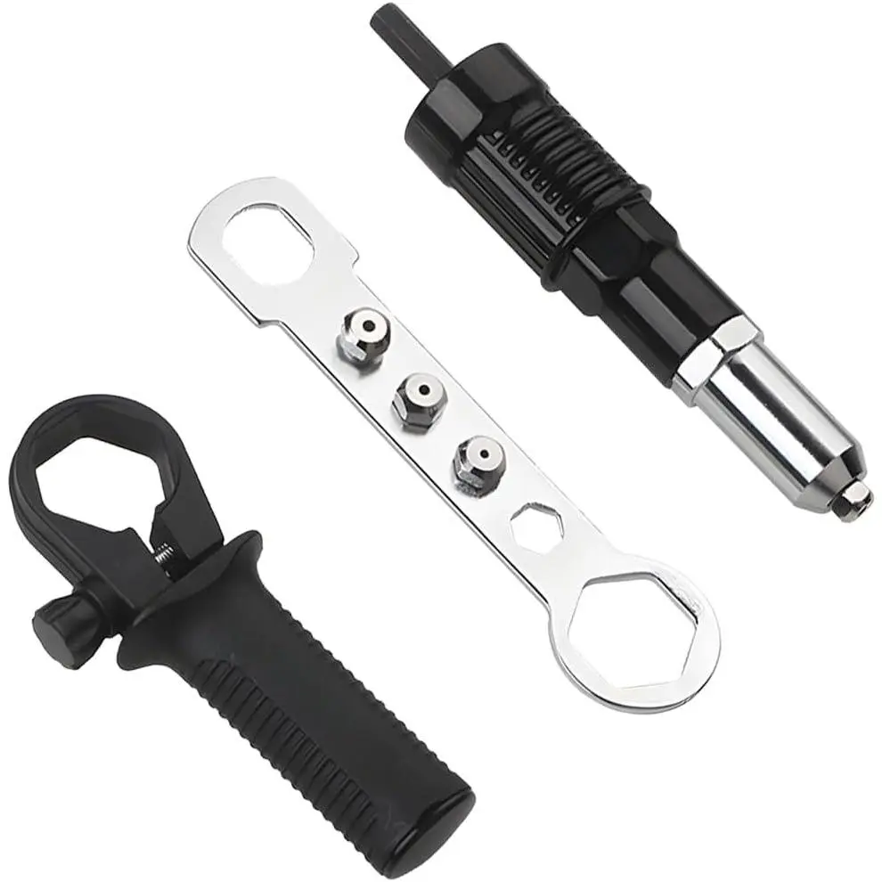 Pop Rivet  Adapter,  Cordless Riveter Drill Kit
