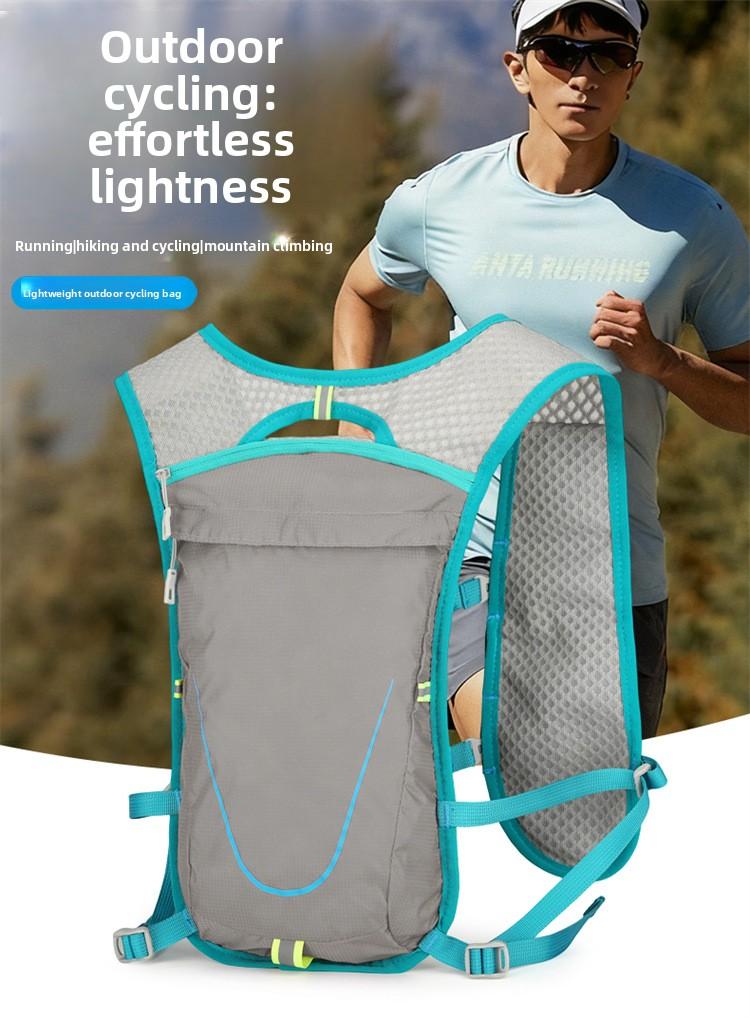 Marathon running backpack water bag vest socks puppet app cycling bag lightweight off-road sports backpack hiking bag