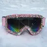 Sporty Skiing Goggles with Four Breathable Holes, Outdoor Windproof Goggles for Skiing, Motorcycle Riding, Skiing Accessories, Trendy Ski Goggles, Skiing Eyewear, Ski Gear