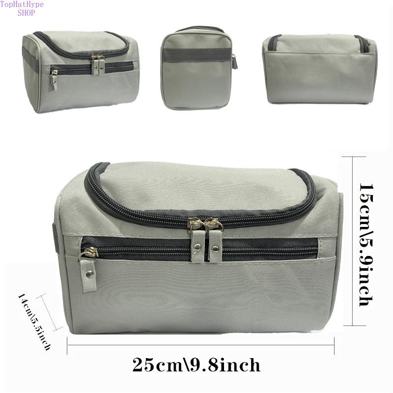 2026 New Portable Waterproof Travel Toiletry Bag Set for Men, Large Capacity Cosmetic Storage Organizer, Lightweight Shower Bag Perfect for Business Trip, Outdoor Travel, Gym, Camping & Daily Bathroom Use
