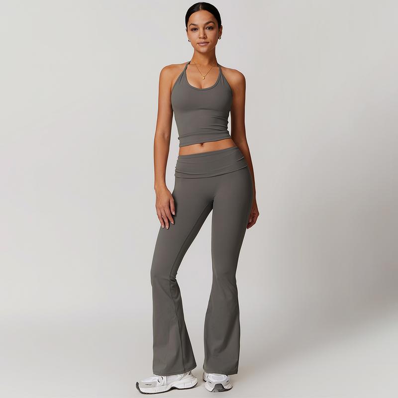 MASKERT Women's Yoga High Elasticity Tank Top Buttery Soft Home Commuting Activewear for Yoga Gym & Fitness