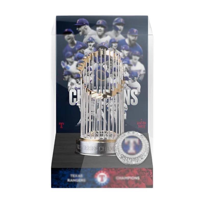 1990-2025 American Baseball Champion Trophy Set With Display Case Fan Gift, Perfect for Collectors and Sports Enthusiasts