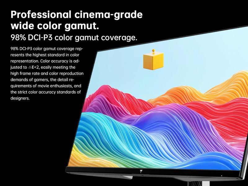 KTC 27" 2K Native 300Hz HDR400 Fast IPS White Gaming Monitor, QHD 2560*1440 Supports OC 320Hz, GTG of 1ms, 144% sRGB High Brightness 450cd/㎡, Low Blue Light, Flicker-Free, Original Rotatable Stand, VESA Wall Mount Compatible, H27E6