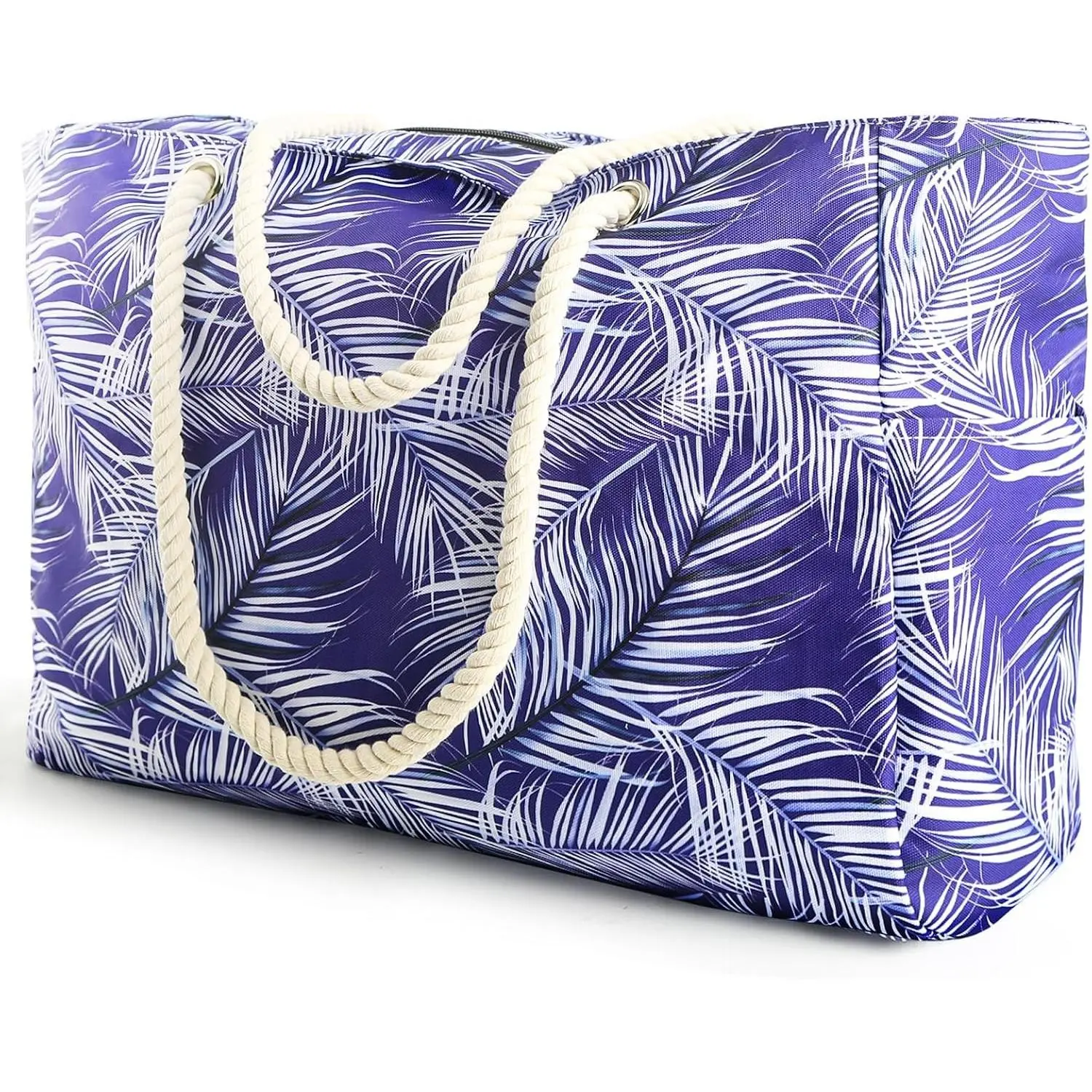 Large Beach Bag for Women & Men, Beach Bags Waterproof Sandproof, Travel Tote Bag, Swim Pool Bag for Family Outdoor