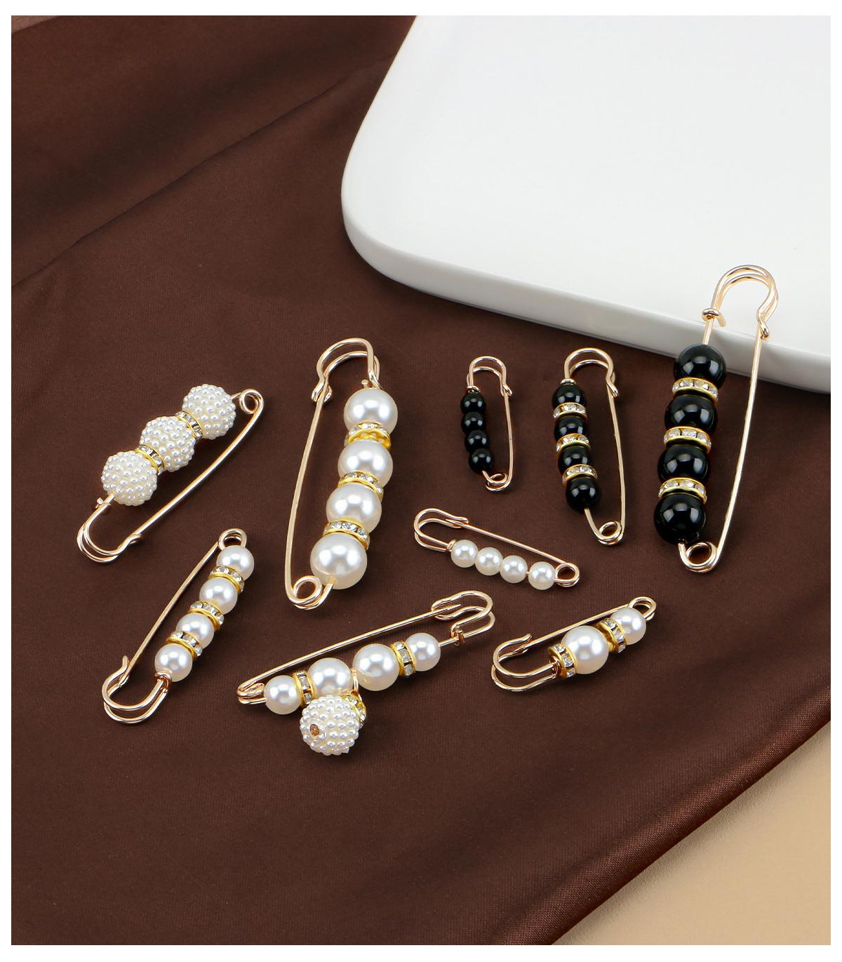 Pants waist cincher, waist cinching pin, anti-exposure brooch, high-end brooch, pin accessory, pearl brooch clasp, a gift for mom or girlfriend