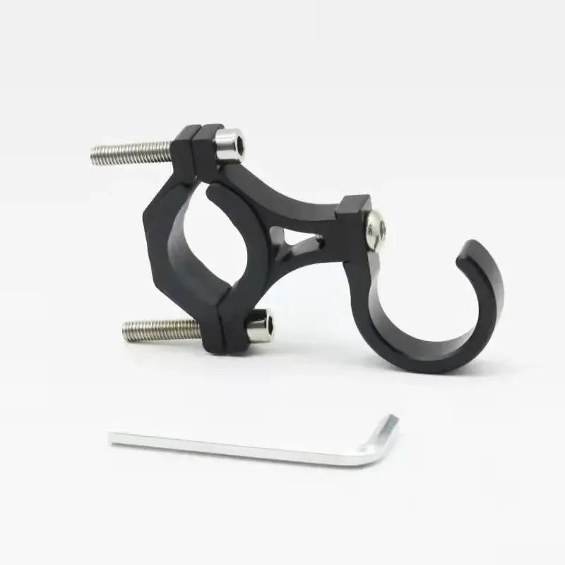 Adjustable Multifunctional Motorcycle Helmet Hook, Universal Handlebar & Seat Mount Hanger, Anti-Slip Bike Hook for Backpack, Bicycle