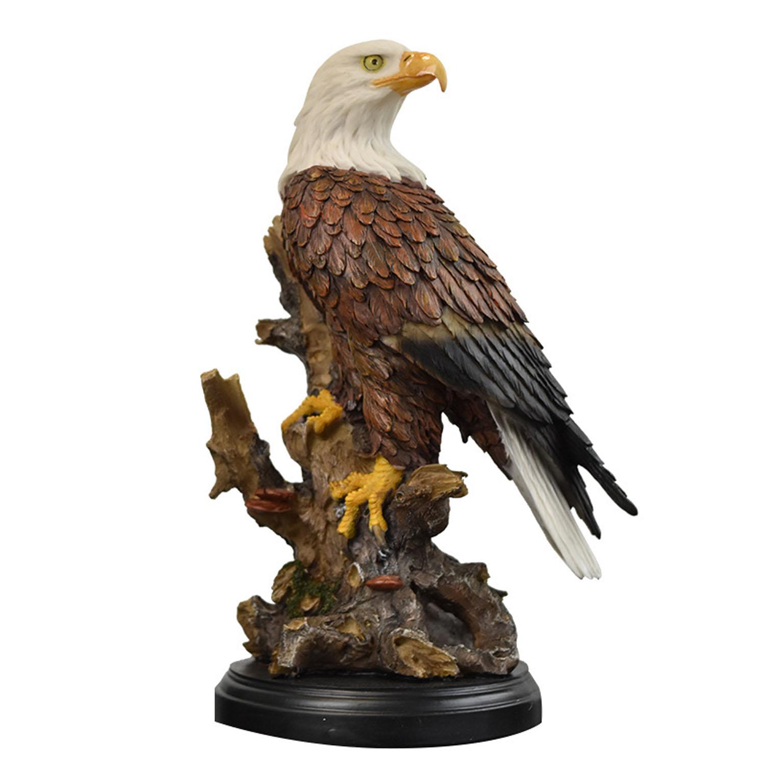 Large-Scale Eagle Resin Craft, High-Detail Soaring Eagle Sculpture, Museum Exhibition Hall Art Display, Gallery Decoration