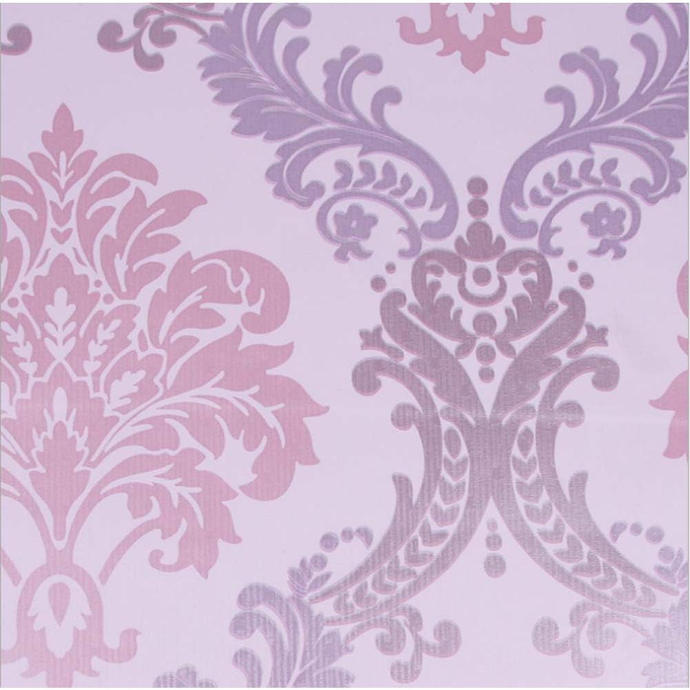 17.7x118 Inch Self Adhesive  Damask Removable Shelf Liner Cabinet Sticker