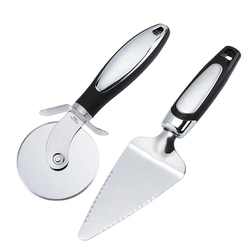 Stainless Steel Pizza Cutter, Dough Knife, Bread Pie Knife, Pastry Wheel, Kitchen Tool for Home Cooking, Durable & Easy to Use