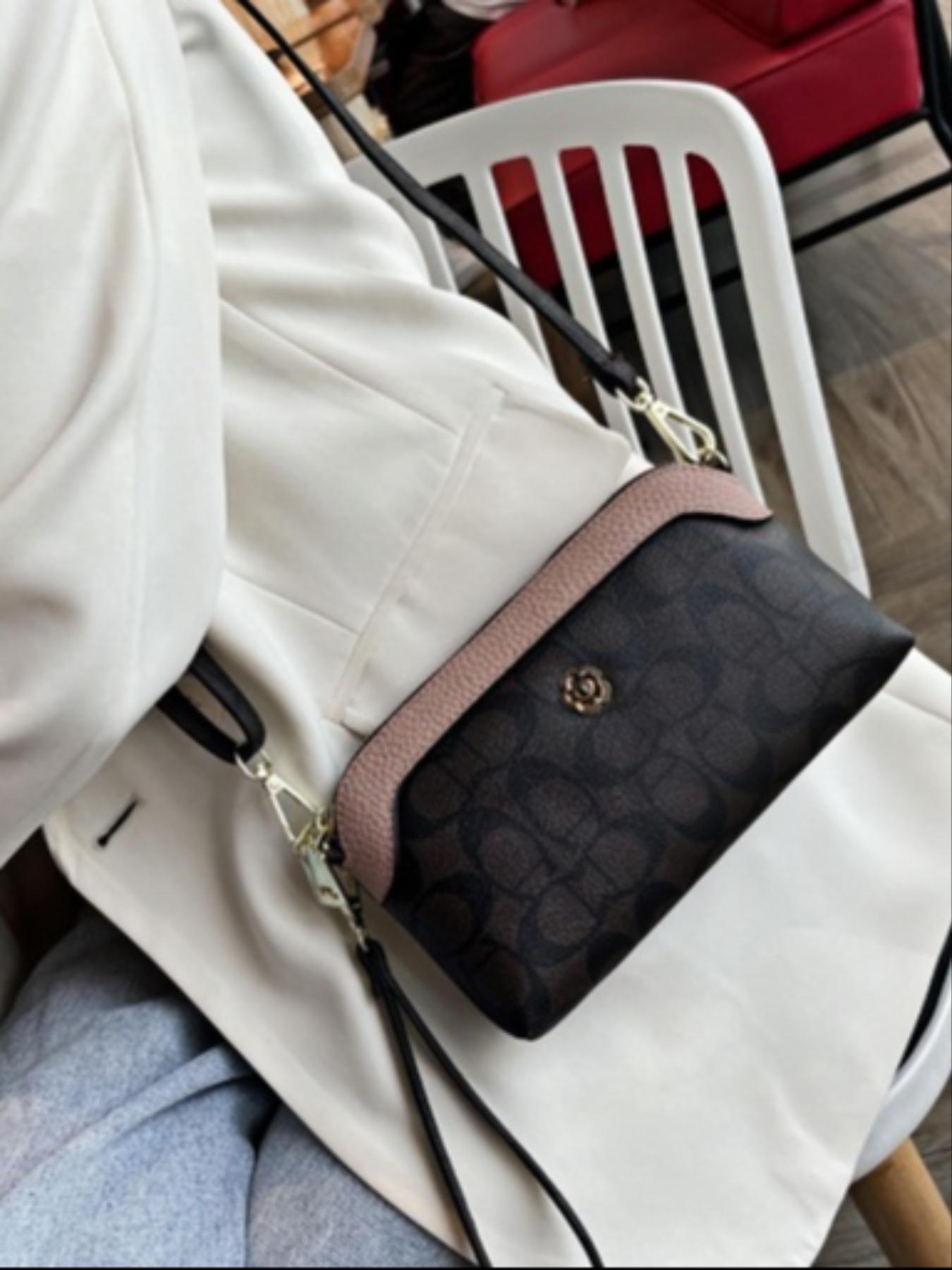 Women's Fashion Handbag, Small Crossbody Bag, Long Wallet for Moms, Stylish Shoulder Bag, New Trendy Phone Case, Elegant Design