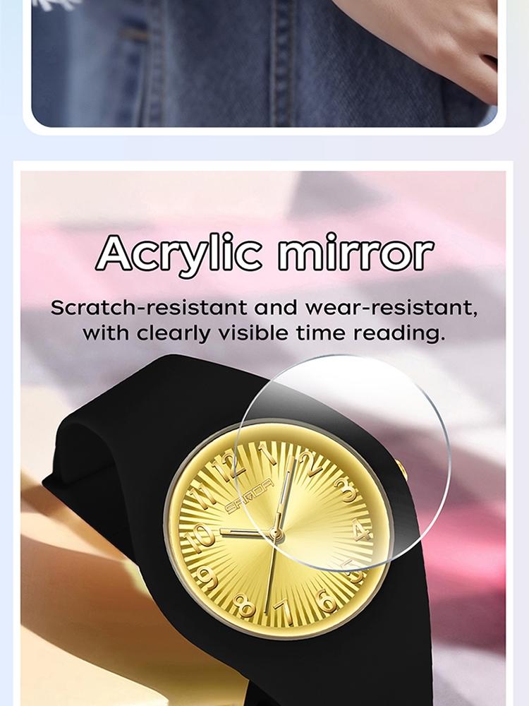 1Pcs Fashion Elegant Design Women's Quartz Watch, Brand Business Ladies Wristwatch Waterproof, Simple Casual Women Man Watch, Neutral Men and Women Watches Suitable for people over 18 years old Woman Men Mother Daughter Holiday Birthday Gifts