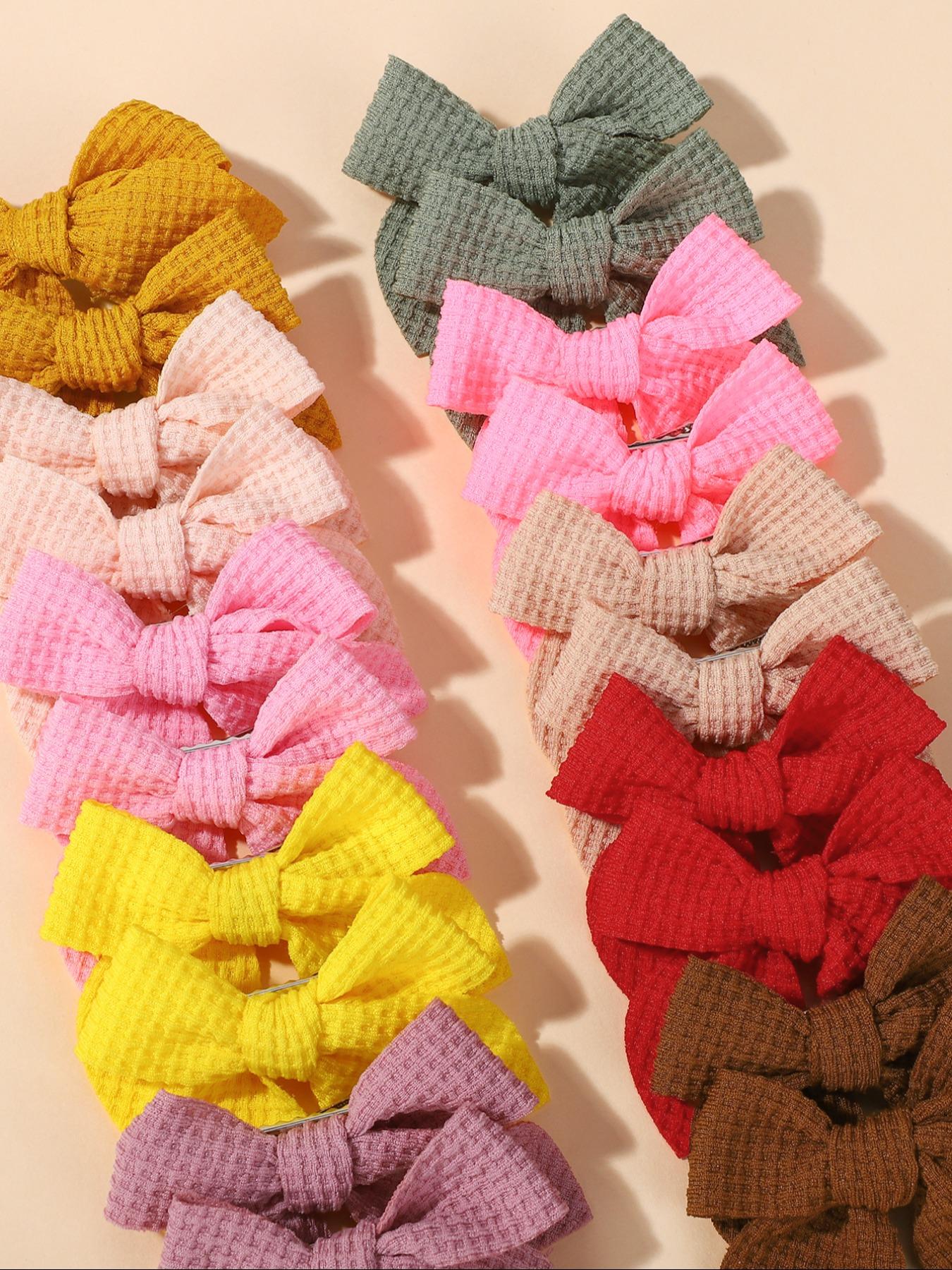 40 Piece Random Moonglow Color Tail Butterfly Hair Clips, Super Cute Clips, Girls' Fashion Classic Versatile Hair Accessories, Stylish and Durable, Hair Clip Set, Hair Decor