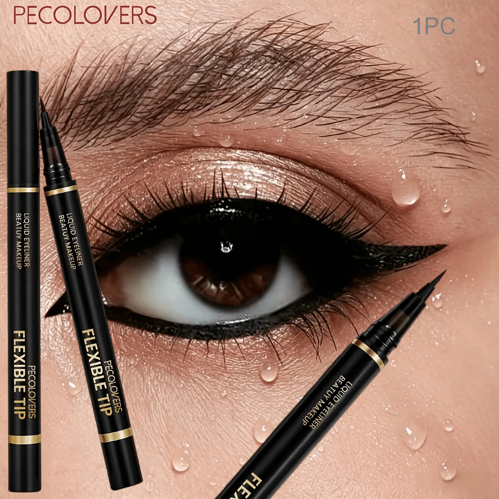 1pc Liquid Eyeliner - Ultra-Fine Tip, Quick Dry, Waterproof & Smudge-Proof, Smooth Drawing, Create Clear Eye Lines