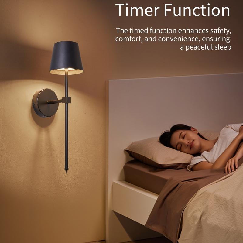 2PCS Rechargeable LED Wall Lights, Modern Touch Control Remote, Easy Installation for Bedroom Hallway Entryway Decor, Home Decor Light 2PCS Rechargeable LED Wall Lights, Modern Touch Control Remote, Easy Installation for Bedroom Hallway Entryway Decor, Home Decor Light