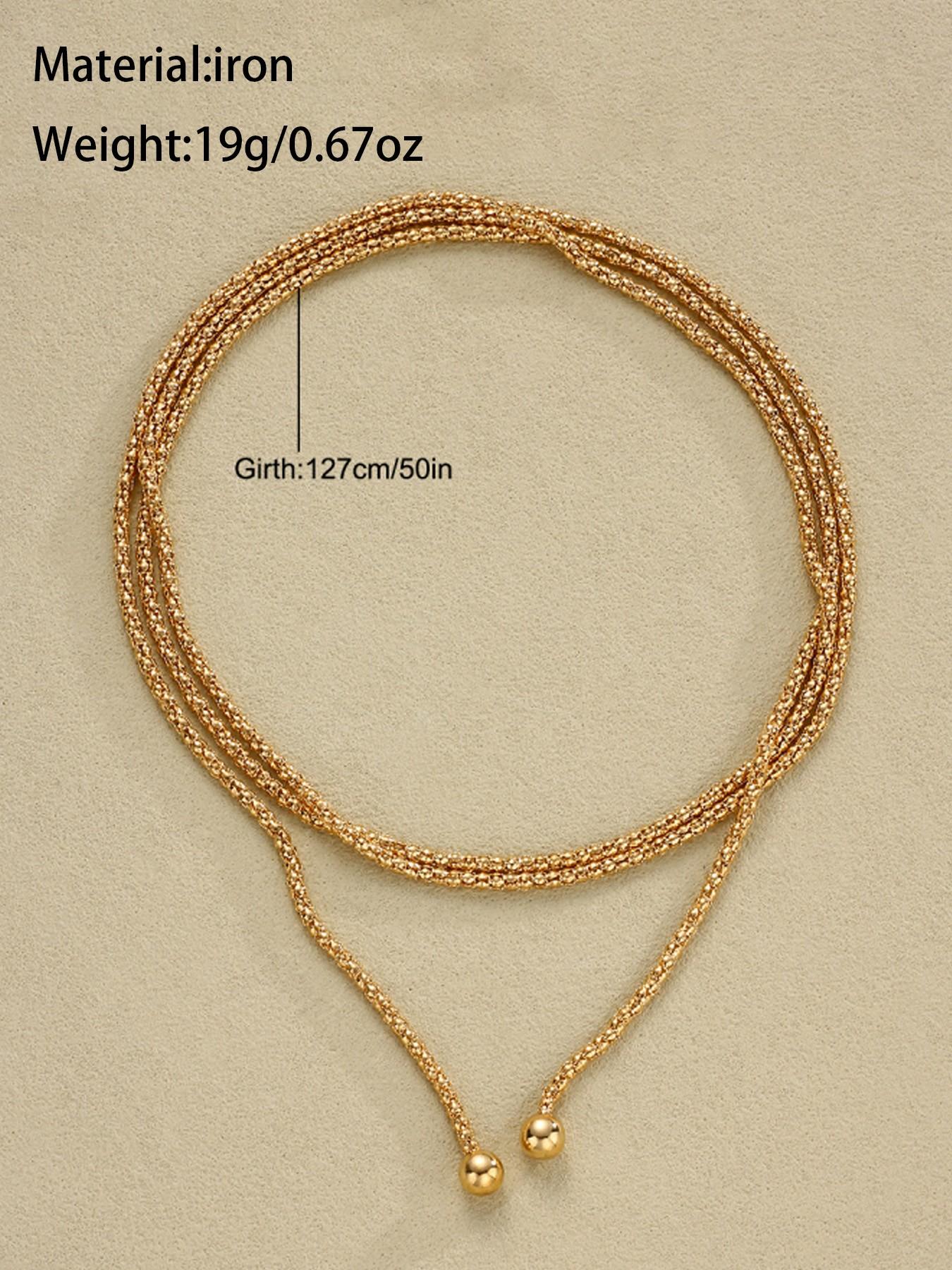 Elegant Multi-Layer Beaded Necklace for Women, Long Strand Layered Pendant Beaded Chains, Perfect for Daily Wear and Parties, Bead Necklaces