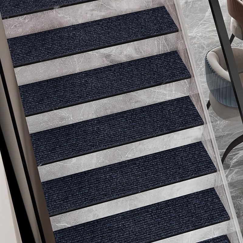 10-Pack Self-Adhesive Non-Slip Stair Mats, 70cm X 22cm, Durable Safety Rugs for Home & Pets, Easy Installation, Secure Steps