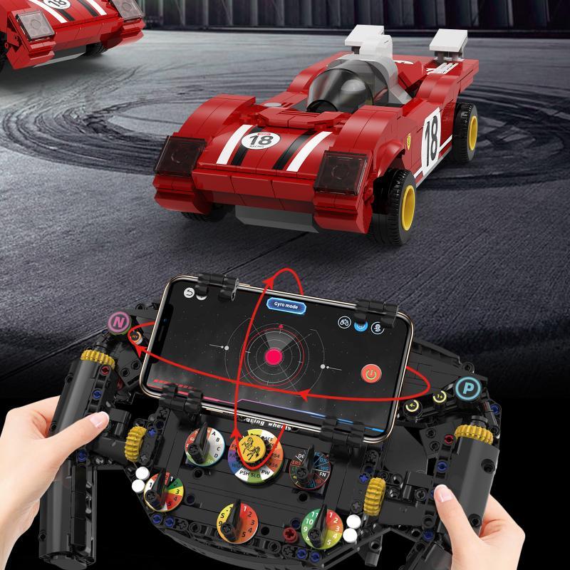 Race Car Steering Wheel Model Building Kit, DIY Building Model, Patience and Hand-Eye Coordination Exercise, Gift for Racing Enthusiasts, Ages 6+