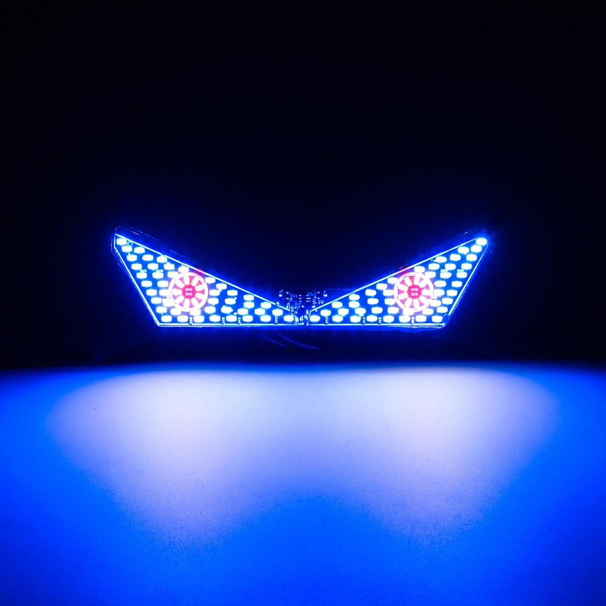 LED Motorcycle Headlight Devil Eye Cat Eye Dynamic Tail Light Car Tail Decorative Lamp Strobe Eagle Eye Lamp Motorcycle Led Lights Exterior Accessories