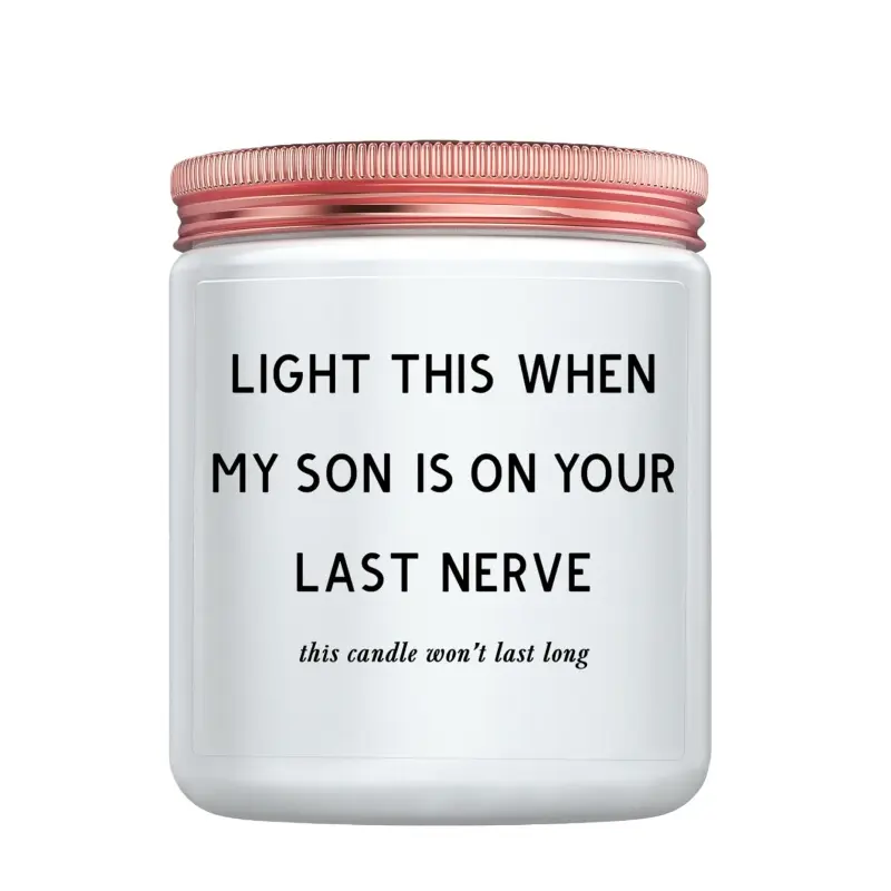 Daughter in Law Gifts - Best Birthday Christmas Mothers Day Gifts for Daughter in Law from Mother in Law or Father in Law - Funny Gag Gift Future DIL Sons Girlfriend Adult Candle Women Gift Humor Gift