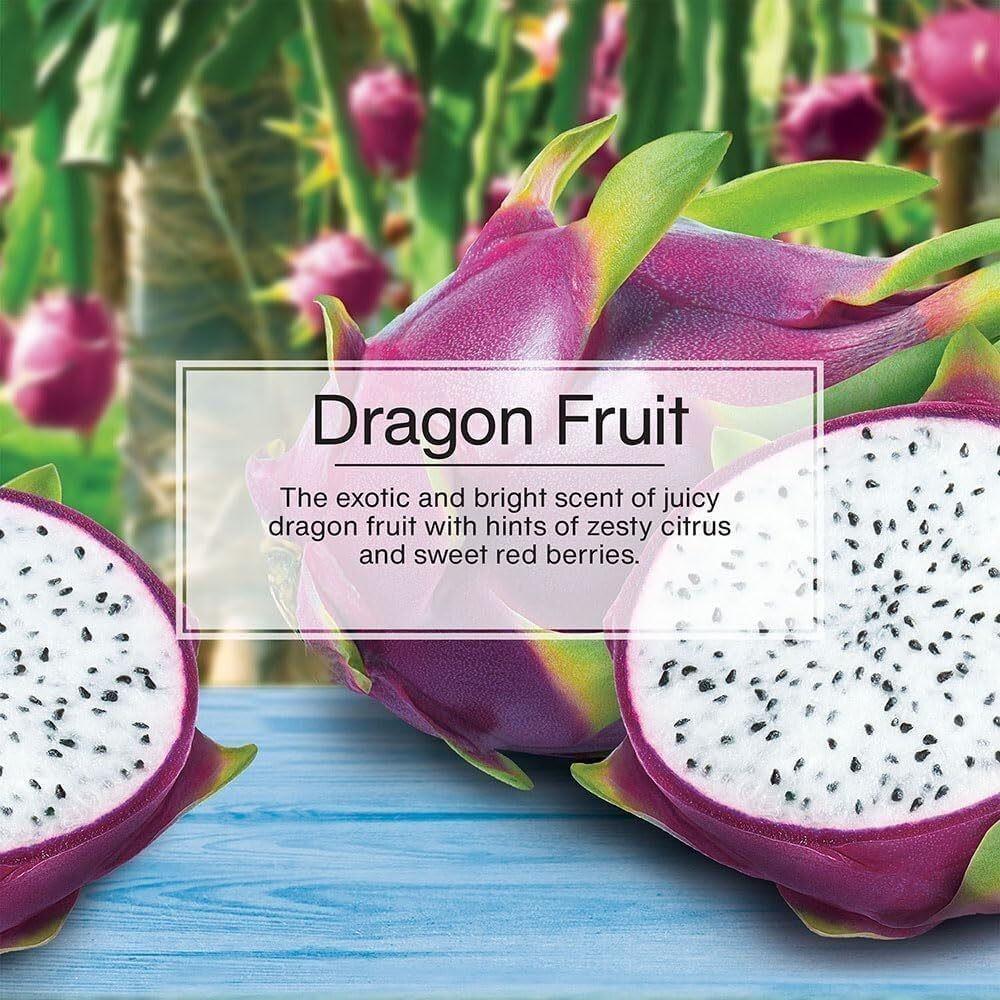 Little Trees Car Air Freshener Hanging Pendants, Car Scents, Long-Lasting Scent, Suitable for Cars and Home, Dragon Fruit Fragrance, 6 Pieces Pack