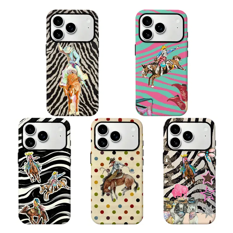 Western Cowgirl Collage Print Phone Case,For iPhone 11 12 13 14 15 16 17 pro max for Samsung S26 S25 S24 S23 S22 S21 phone Cases,Gifts For Fans Men Women,phone cases