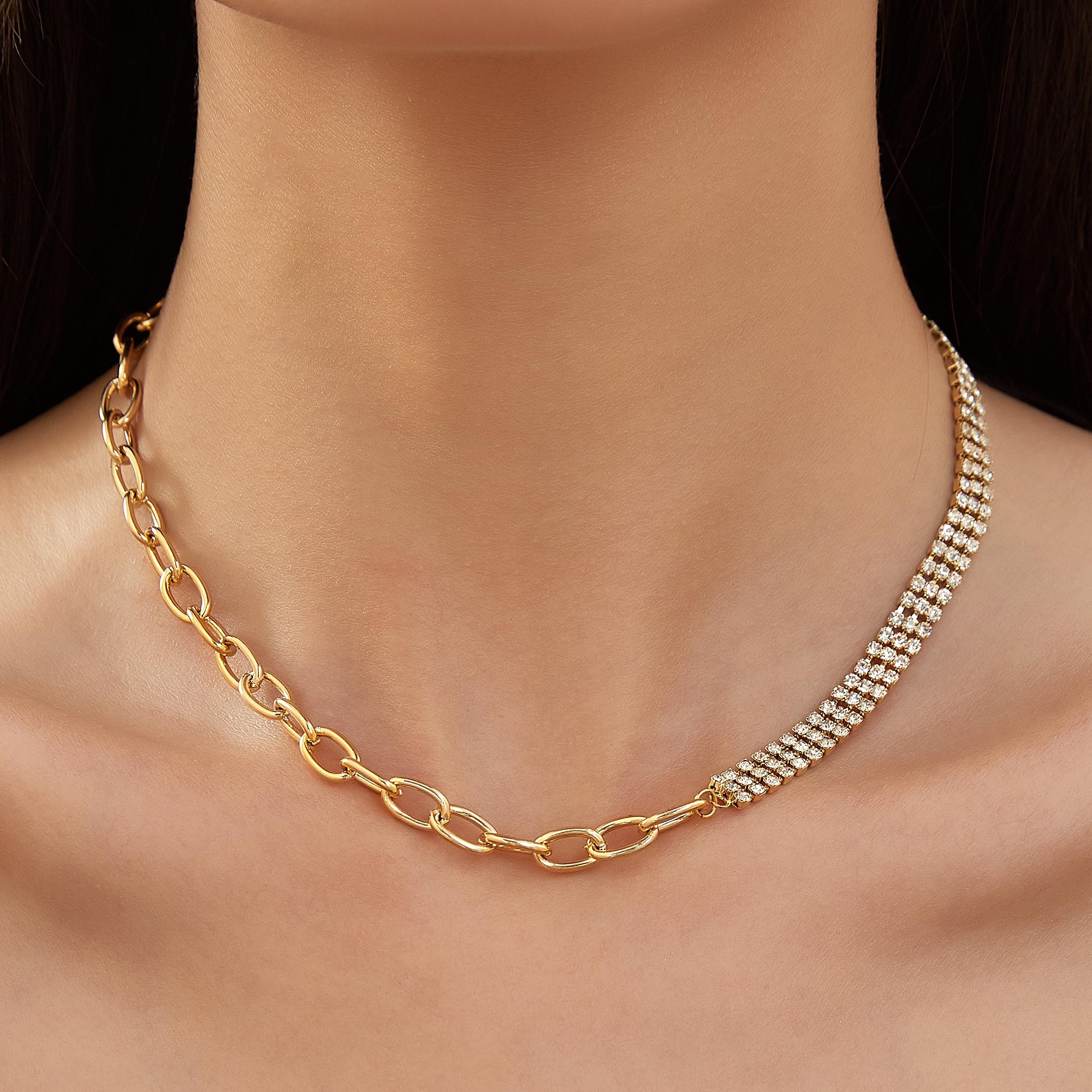 MYTYS Shiny Pendant Necklace Sophisticated Simple Style Daily Unique Luxury Jewelry in Velvet Bag or Gift Box Perfect Present