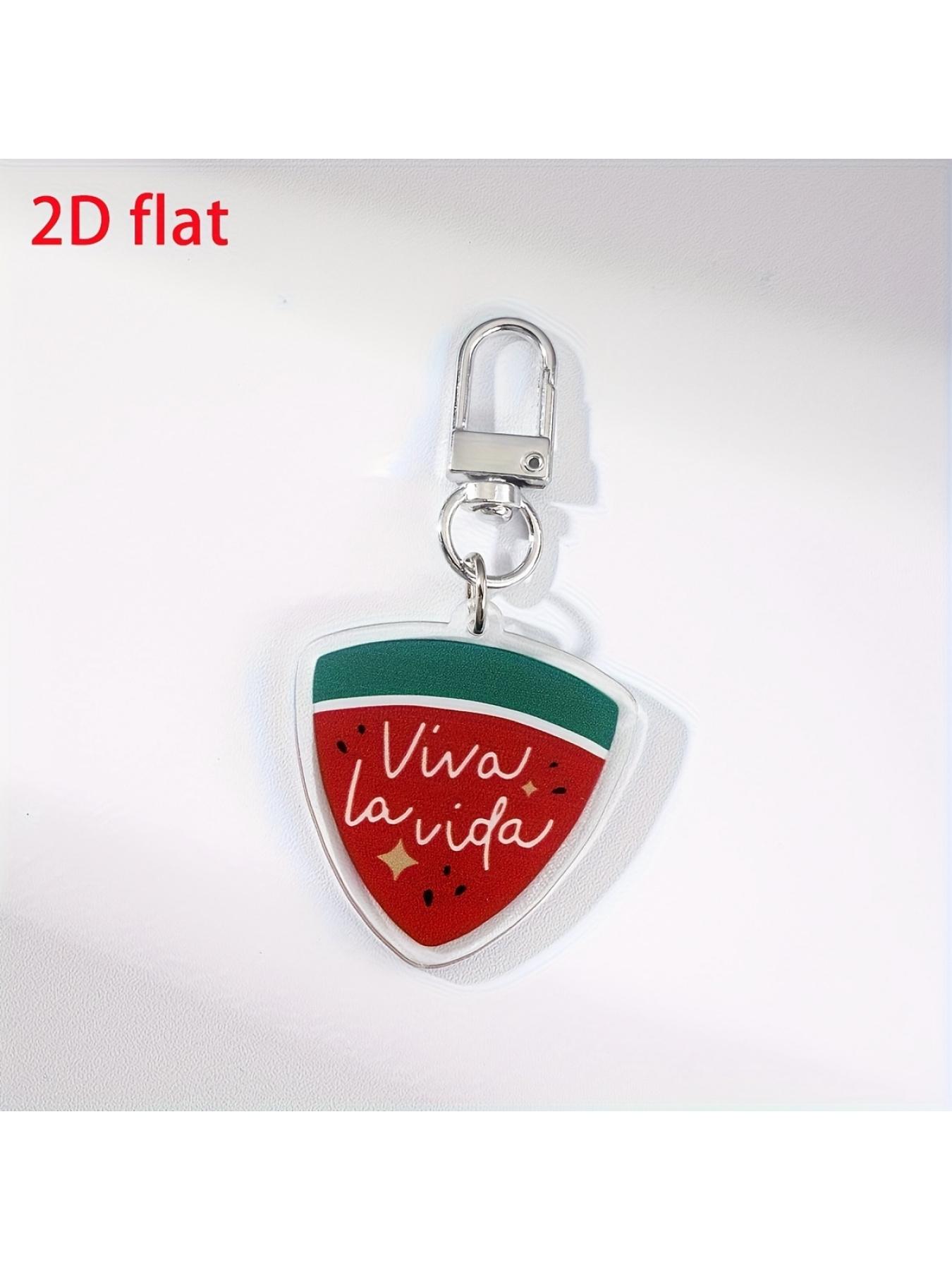 A Heart-Shaped Stainless Steel Keychain with a Heart, a Gift for Family And Friends