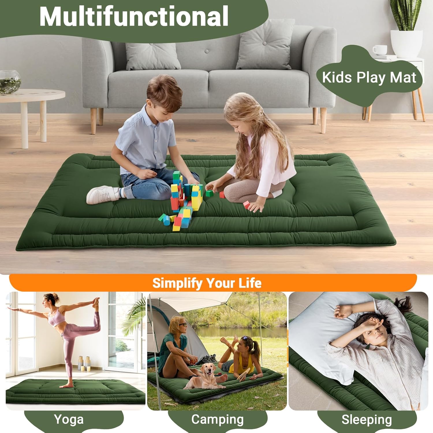 Twin Size / Full Size Futon Mattress, Japanese Floor Sleeping Mat Rollable Tatami Mattress for Dorm, Portable & Foldable Floor Mattress Sleeping Mattress Pad for RV Travel Camping Twin Size / Full Size Futon Mattress, Japanese Floor Sleeping Mat Rollable Tatami Mattress for Dorm, Portable & Foldable Floor Mattress Sleeping Mattress Pad for RV Travel Camping