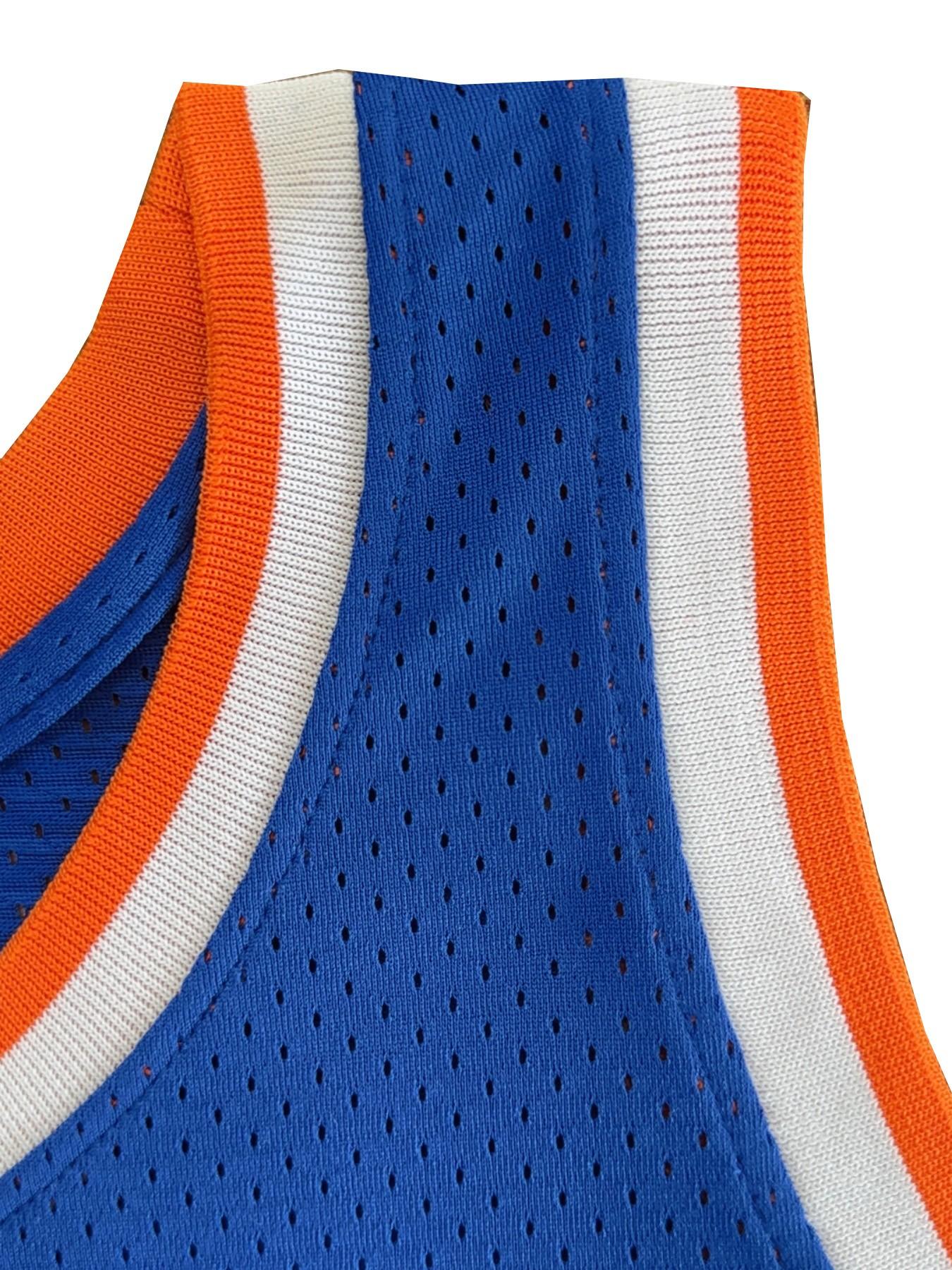 Men's Classic 90s New York #33 Vintage Basketball Jersey | Embroidered Mesh Retro Jersey