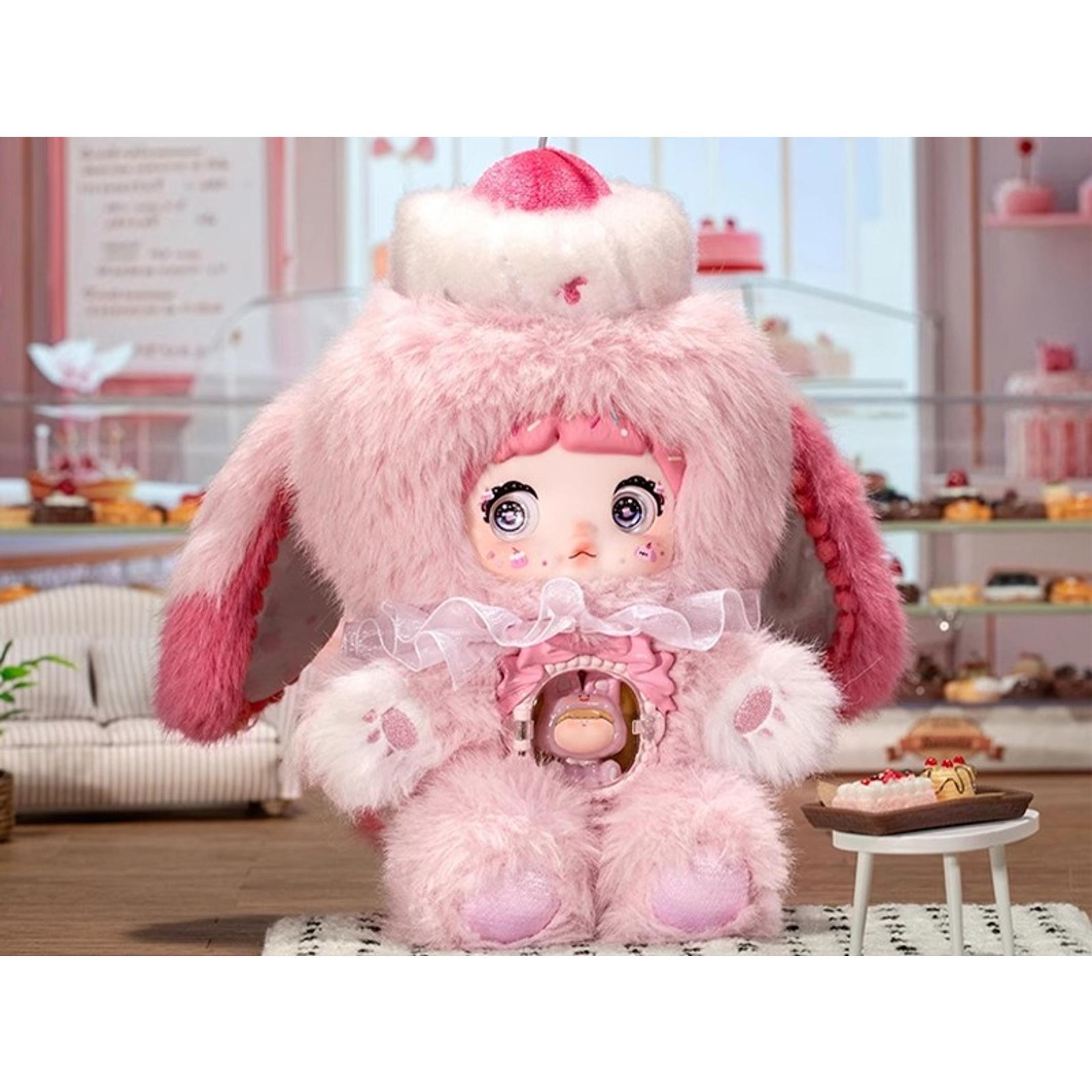 Kawaii Nommi Sweetheart Series Plush Blind Box, Cute Anime Stuffed Animals Mystery Box, Vinyl Plush Keychain Collectible for Birthday Christmas Valentine's Day Gifts(Gift)