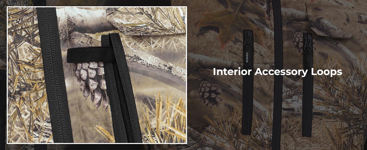 ARRIS Heated Hunting Vest for men, Size Adjustable 7.4V Camo Heating Vests with Battery for Hunting, Hiking