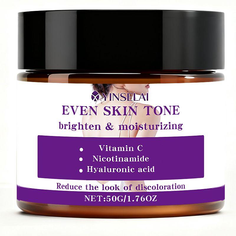 Smooth Skin Body Lotion 50g, Collagen & Hyaluronic Acid, Brightening, Safe Ingredients, for Sensitive, Dry, Oily, Combination Skin