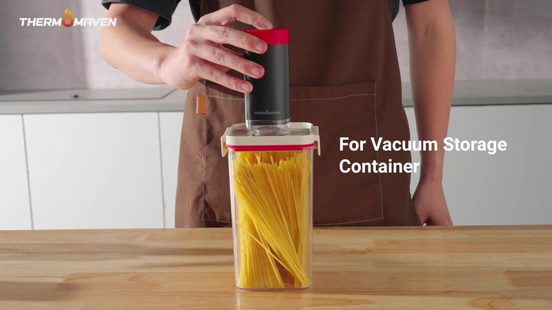 [Mouth Lids Refill Set Only!! No Sealer!!] ThermoMaven Cordless Handheld Vacuum Food Sealer Refill Lids Set, Storage Box and 24 Reusable Mason Jar Lids