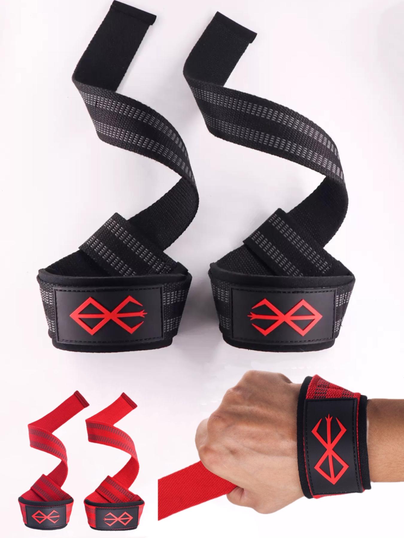 Comfortable Durable Sports Wristband, Perfect for Gym Workouts and Fitness Training, High-Quality Material Provides Better Support,Gym Lifting Straps for Enhanced Body Building and Strength Training, Improve Grip and Maximize Gains, Workout Accessories