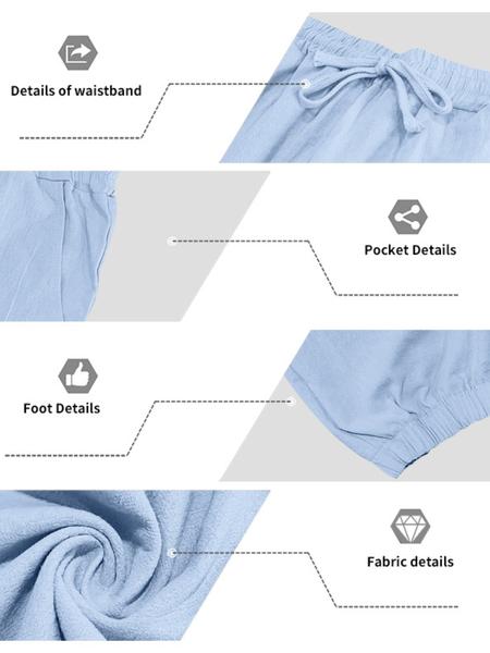 Men's Casual Long Sleeve Cuban Henley Shirt & Loose Pants Set, Beach Vacation, Comfortable Breathable Linen Fabric, Spring Summer Fashion