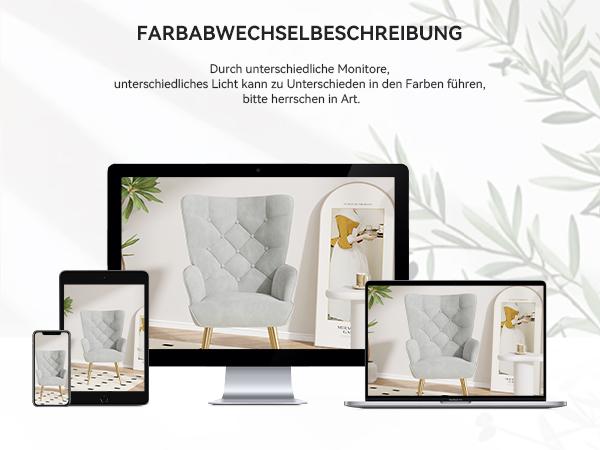 Mid Century Modern Accent Chair, barstools Upholstered Tufted Button Chairs, Living Room Reading Wingback Armchair, Side Chair for Living Room Bedroom vanity chair Mid Century Modern Accent Chair, barstools Upholstered Tufted Button Chairs, Living Room Reading Wingback Armchair, Side Chair for Living Room Bedroom vanity chair