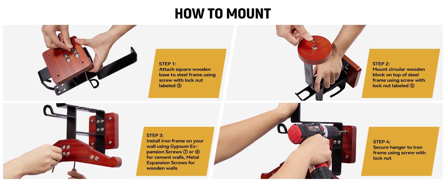 OneTigris 130lbs Adjustable Heavy-Duty Gear Wall Mount Organizer for Football, Cycling, Skiing, Upgraded Hook & Wider Reinforced Iron Frame, Wall Racks OneTigris 130lbs Adjustable Heavy-Duty Gear Wall Mount Organizer for Football, Cycling, Skiing, Upgraded Hook & Wider Reinforced Iron Frame, Wall Racks