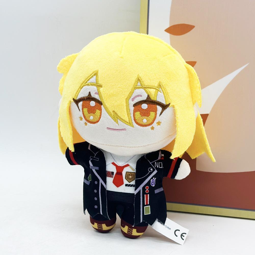 20CM Kawaii Original Limbus Company Plush Toys  Cotton Doll Game Peripherals Plush Dolls Dante Faust Don Quixote Palm Gift