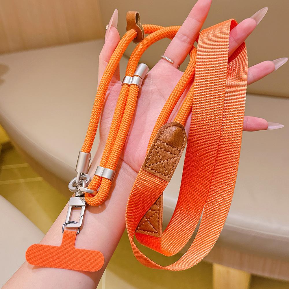 1 Pc Wide Shoulder Strap Crossbody Phone Lanyard, Adjustable Length, Premium Bag & Camera Strap, Anti-Theft for Outdoor Travel