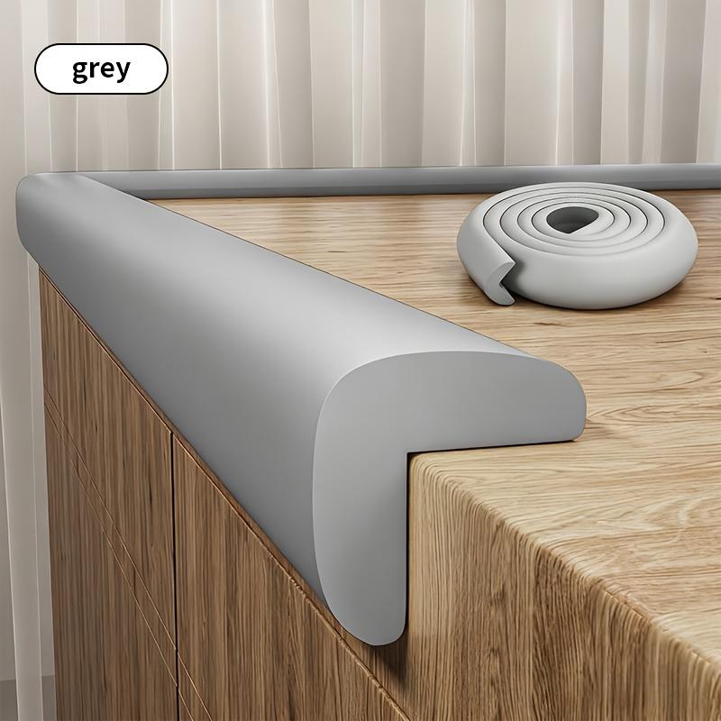 Durable Rubber Corner Protector, Easy Installation, Prevents Scratches, Stabilizes Furniture, Soft Edge Guard, Home Coffee Table Corners Cover