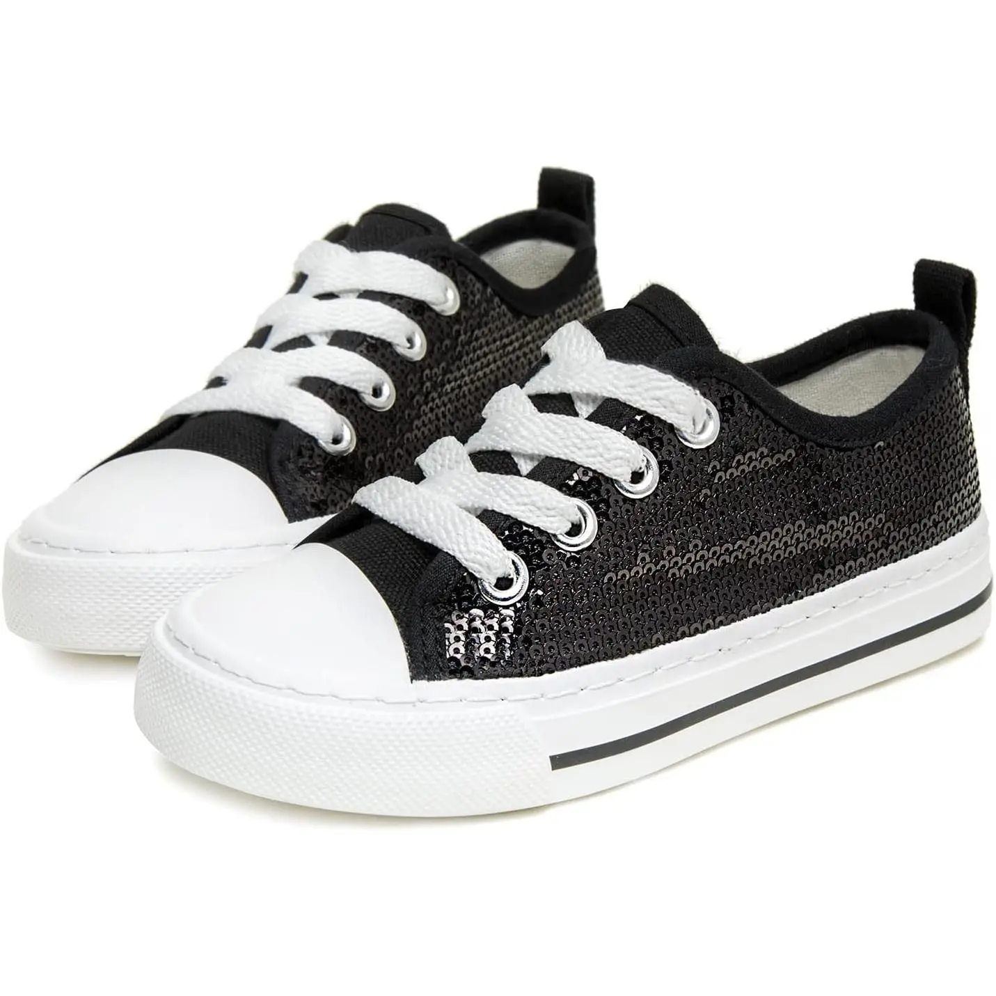 Toddler Kids Sneakers Sparkle Fashion Glitter Sequins Canvas ShoesGift