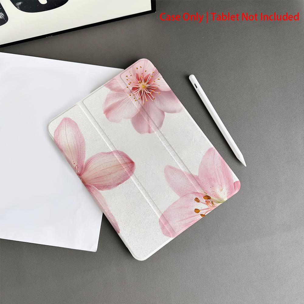 1 Piece Protective Folio Tablet Case with Pen Holder compatible with iPad 10.9/Pro11/10th/iPad7/8/iPad Air 4/5/iPad Pro/iPad Air 13(M3 2025)/iPad Air 11(M3 2025)/iPad Air 11(M3 2025)/iPad 11(A16 2025), Auto Sleep/Wake Function/Stylish Tablet Accessories