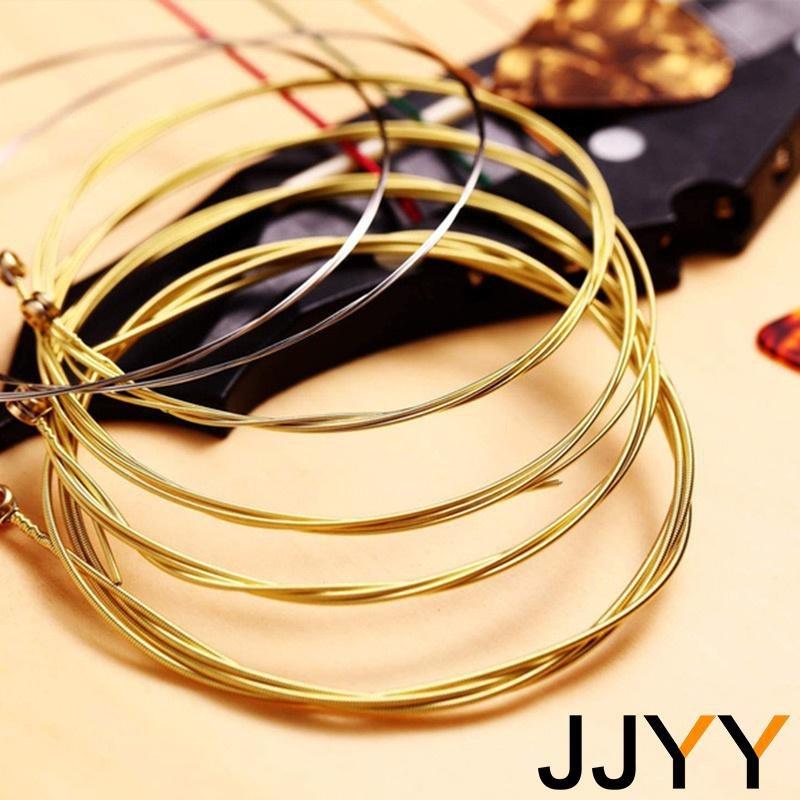 2sets Anti-Tangle Anti-Rust Phosphor Bronze Guitar Strings Set, High-Quality Acoustic Strings, Durable Steel Strings, Multi-Scene Use